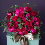 Red and Pink Rose Bouquet
