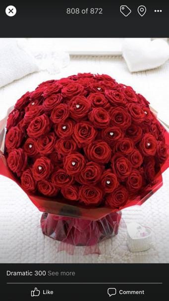 Luxury red rose bouquet 1 Luxury red rose bouquet with fresh, premium roses for romantic occasions.