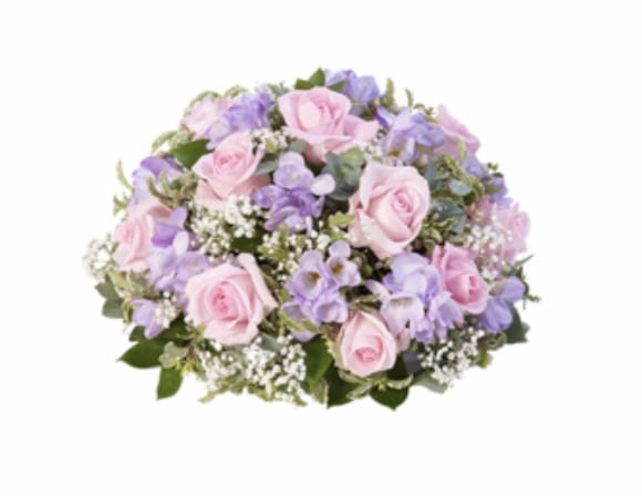Scented Posy Pink and White Funeral Flowers Delivery 1 Scented Posy Pink and White Funeral Flowers Delivery