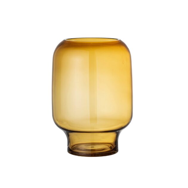 Bloomingville Adine Amber Glass Vase 1 Bloomingville Adine Amber Glass Vase