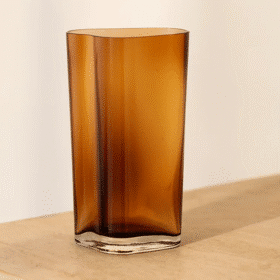 Bloomingville Benia Brown Glass Vase