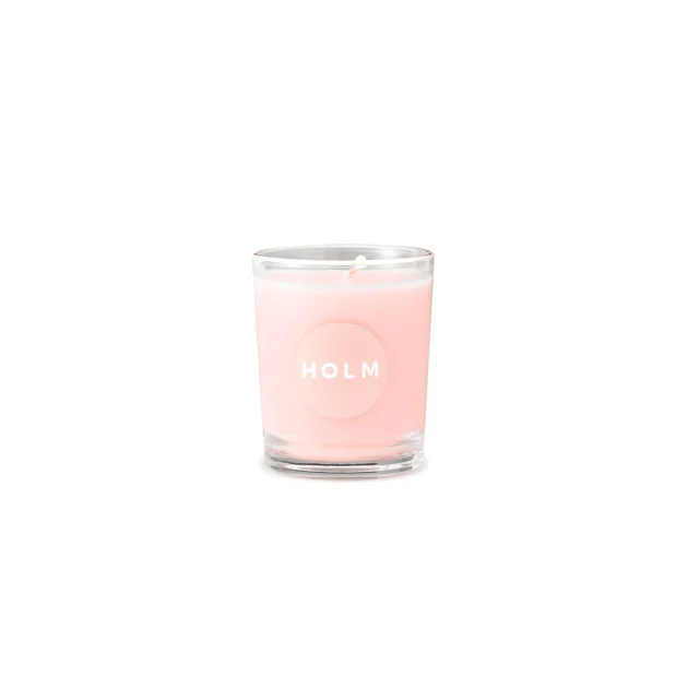 Scented Pink Candle Gift for Her 1 Scented Pink Candle Gift for Her
