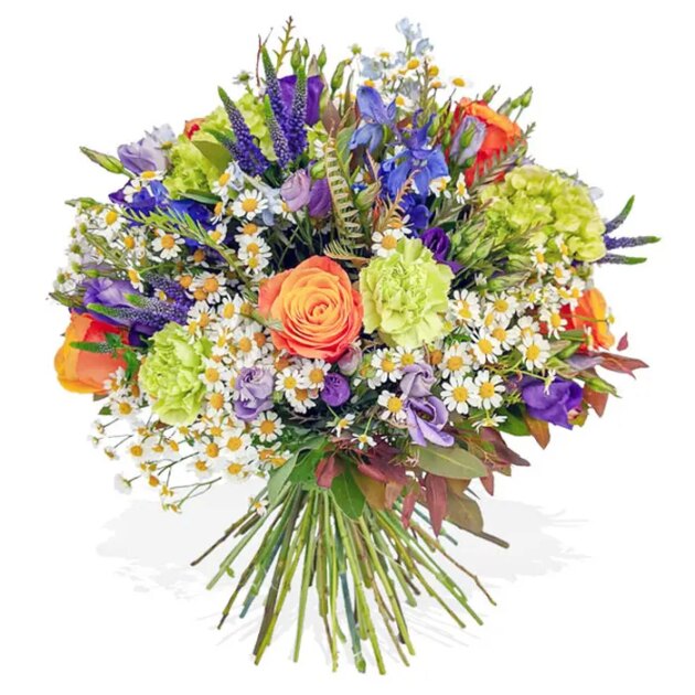 Roses, Carnations Premium Bouquet