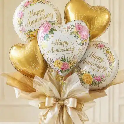 happy anniversary balloons