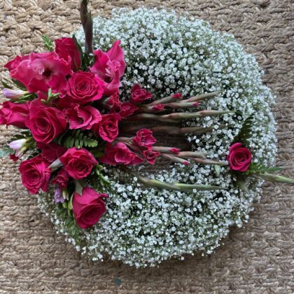gypsophila wreath