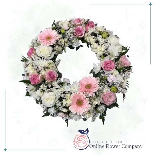 Dove Wreath Tribute | Sympathy Wreath Flowers 1 Dove Wreath Tribute | Sympathy Wreath Flowers