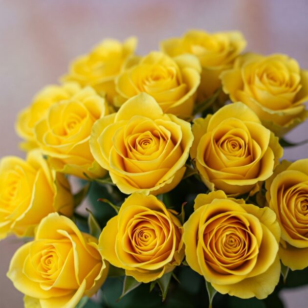 10 Yellow Rose flowers bouquet 3 Celebrate Women's Day with 10 Beautiful Yellow Roses – A Gift of Joy