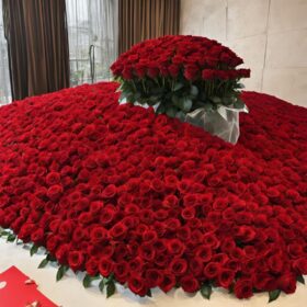 Premium 1000 Red Roses Bouquet