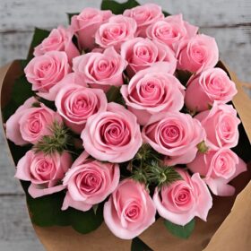 Pink Rose Bouquet Delivery UK