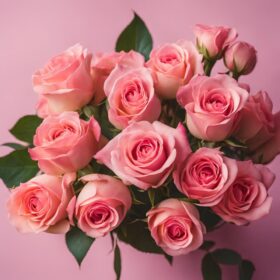 Pink rose bouquet delivery UK