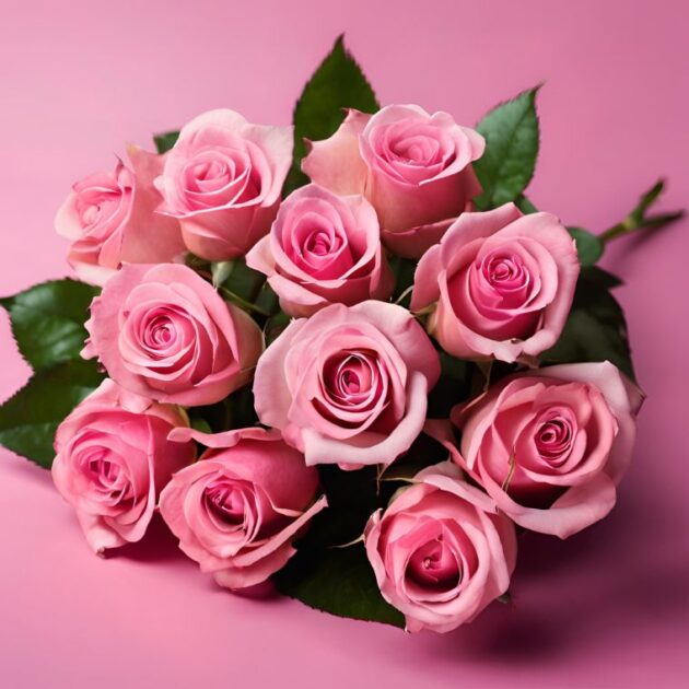 15 Pink Roses For International Women’s Day