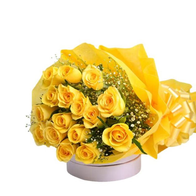 12 Yellow Rose bouqeut delivery 1 12 Yellow Rose bouqeut delivery