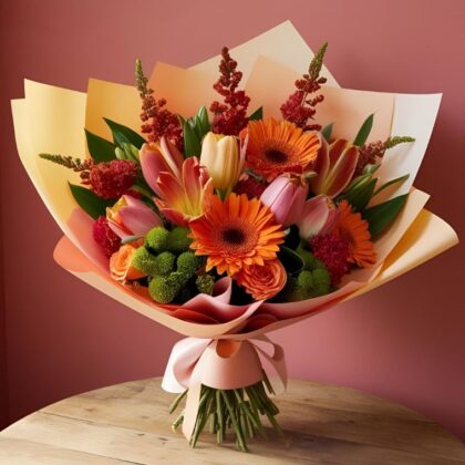 Mixed Flower Bouquet Next Day Delivery – Fresh Spring Flowers with Fast UK Delivery