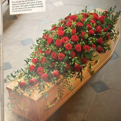 Delicate Funeral Spray