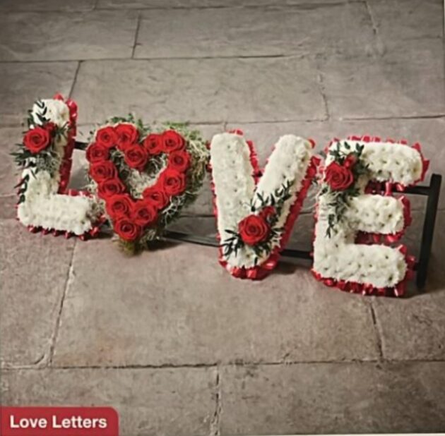 Love Letters Tribute 1 Exquisite Love Letters Bouquet – Perfect for Every Occasion