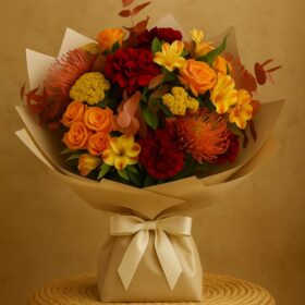 Autumn blaze hand tied
