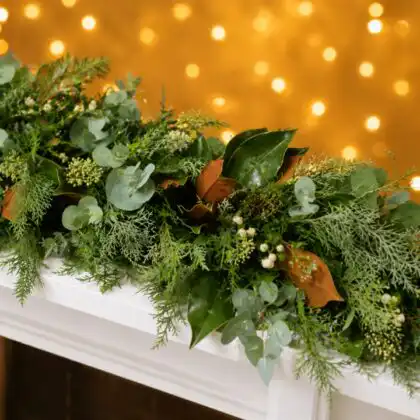 Christmas Fern garland