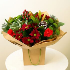 Unique Christmas flower arrangements