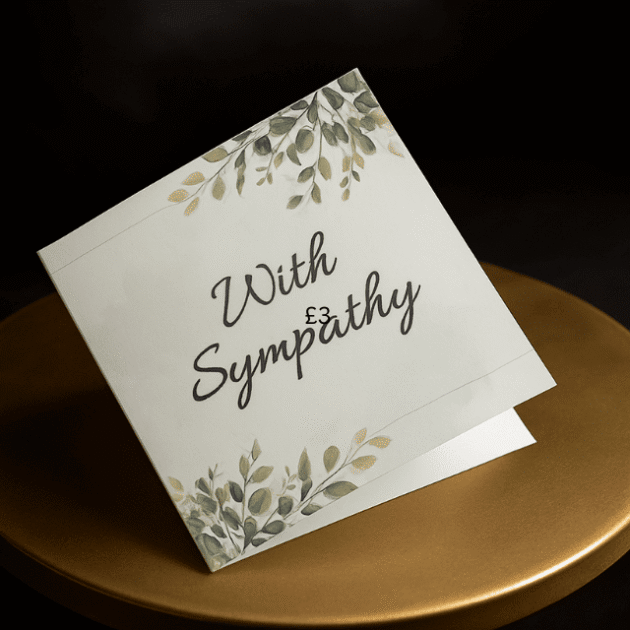 Sympathy card