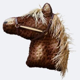 Handcrafted Horses Head Funeral Tribute