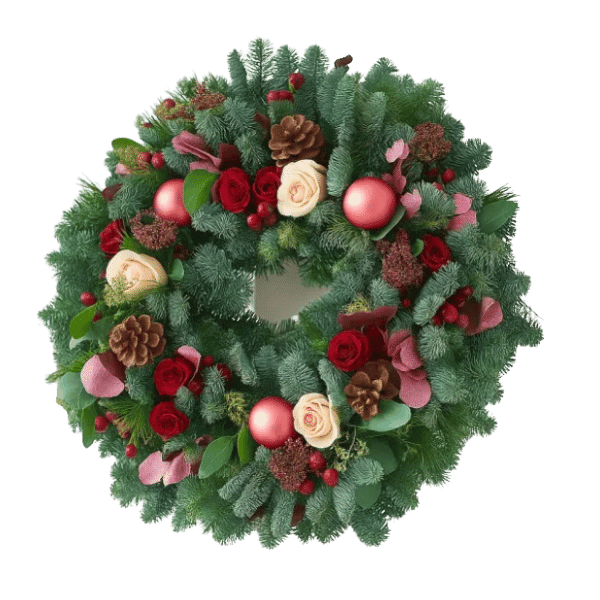 Christmas door wreath category