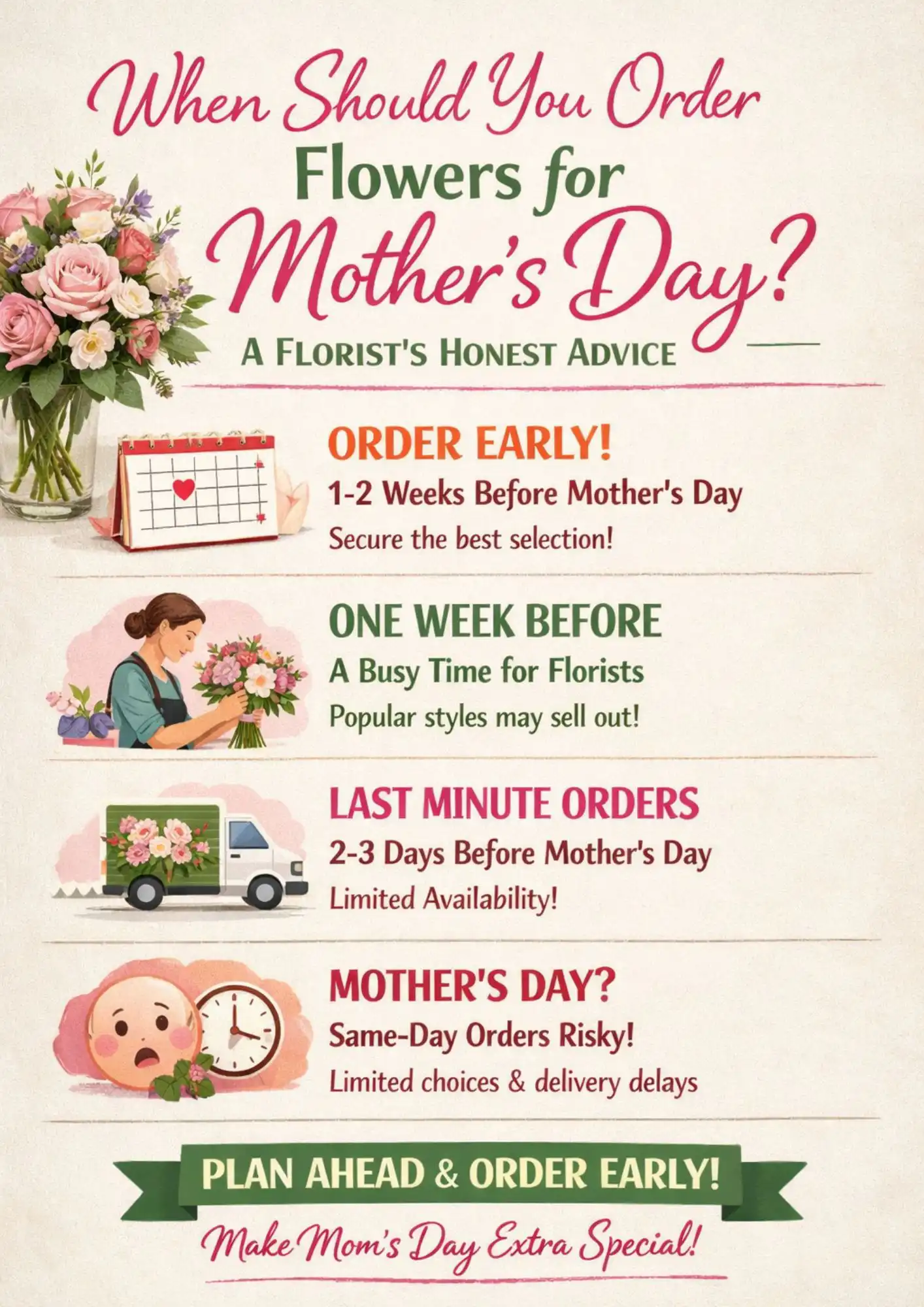 When Should You Order Flowers for Mother's Day A Florist's Honest Advice